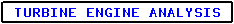 Label for Turbine Engine Analysis